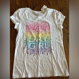 NWT The Children’s Place The Birthday Girl shirt